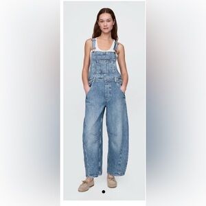 GAP barrel leg overalls